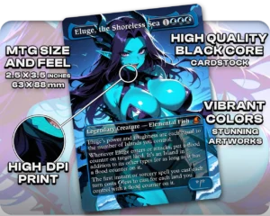 Eluge, the Shoreless Sea proxy card size and print guide