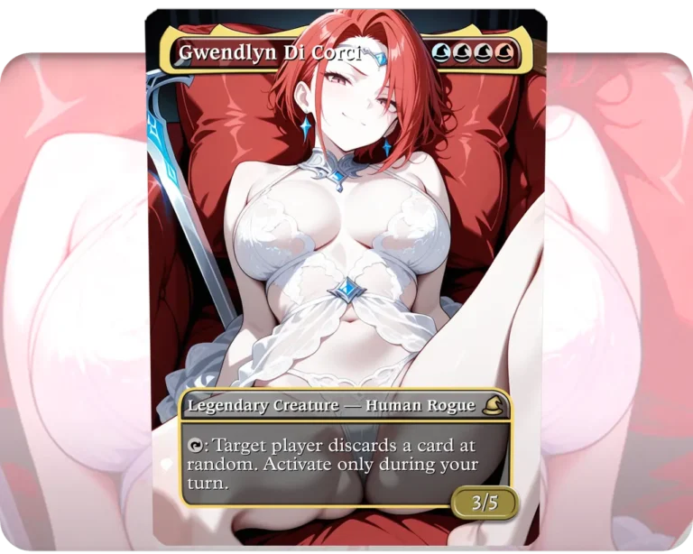 Gwendlyn Di Corci custom MTG proxy single card artwork