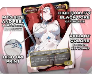 Gwendlyn Di Corci proxy card size and print guide