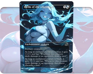 Helm of the Ghastlord custom MTG proxy single card artwork