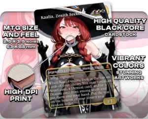 Irene Belserion (Fairy Tail) - Kaalia, Zenith Seeker proxy card size and print guide