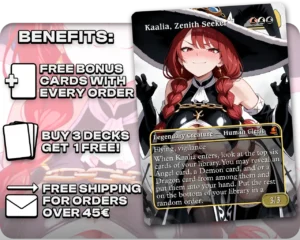 Irene Belserion (Fairy Tail) - Kaalia, Zenith Seeker proxy card promotional artwork