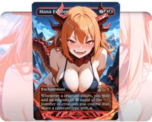 Mana Echoes custom MTG proxy single card artwork