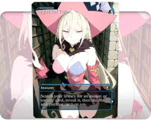 Magilou (Tales of Berseria) - Mystical Tutor custom MTG proxy single card artwork