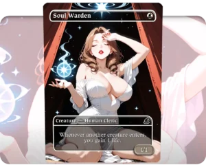 Soul Warden custom MTG proxy single card artwork