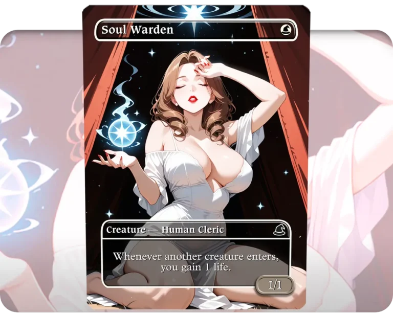 Soul Warden custom MTG proxy single card artwork