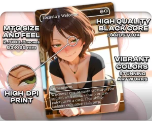 Aunt Cass (Big Hero) - Tocasia's Welcome proxy card size and print guide
