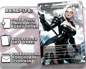 Avacyn, Angel of Hope v2 proxy card promotional artwork