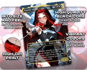 Kaalia of the Vast v2 proxy card size and print guide
