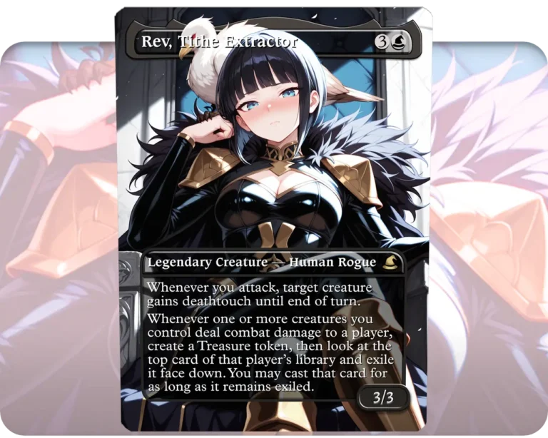 Rev, Tithe Extractor custom MTG proxy single card artwork