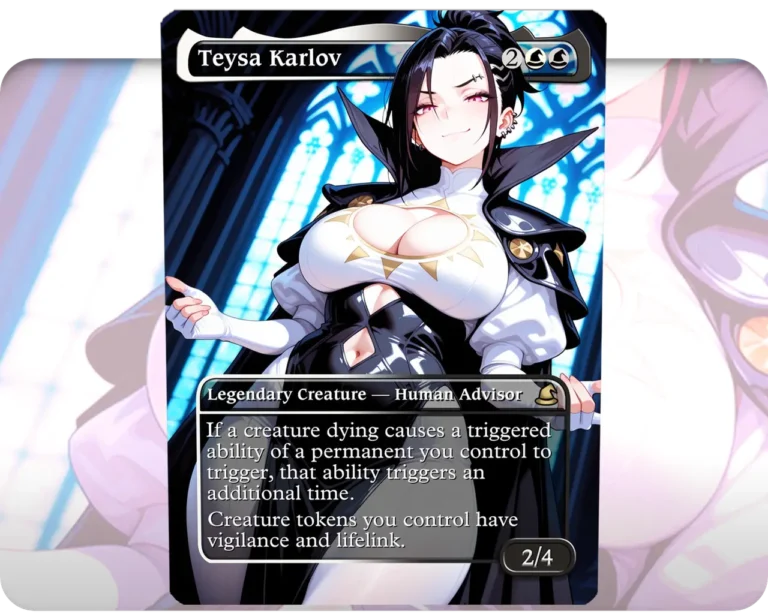 Teysa Karlov v2 custom MTG proxy single card artwork