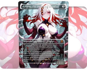 Azlask, the Swelling Scourge custom MTG proxy single card artwork