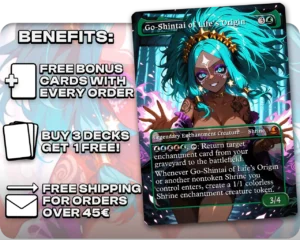 Go-Shintai of Life's Origin (Gyaru) proxy card promotional artwork