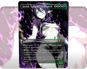 Jarad, Golgari Lich Lord custom MTG proxy single card artwork