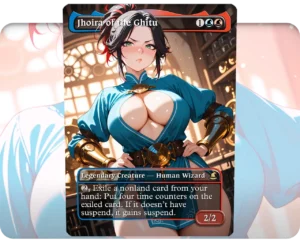 Jhoira of the Ghitu custom MTG proxy single card artwork