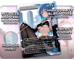Maria Traydor (Star Ocean) - Kotori, Pilot Prodigy proxy card size and print guide