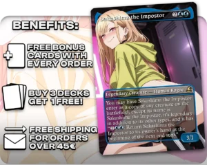 Marin Kitagawa (Adult Version) - Sakashima the Impostor proxy card promotional artwork