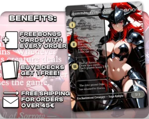 Summon: Primal Odin proxy card promotional artwork