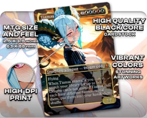 Tiamat (Fate) - Tiamat proxy card size and print guide
