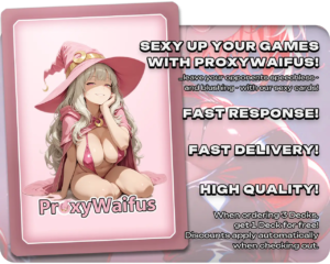 Pink ProxyWaifus card back supplied with the Umbris, Fear Manifest proxy single