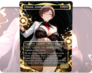 Vihaan, Goldwaker custom MTG proxy single card artwork