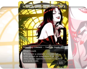 Thorn (Hex Girls) - Arnyn, Deathbloom Botanist custom MTG proxy single card artwork