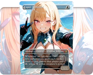 Marin Kitagawa (Adult Version) - Esper Sentinel custom MTG proxy single card artwork