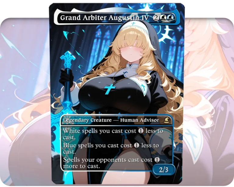 Greatsword Sister - Grand Arbiter Augustin IV custom MTG proxy single card artwork