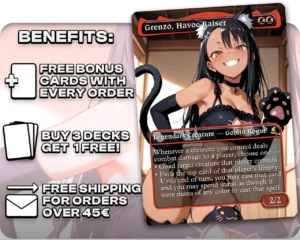 Hayase Nagatoro (Adult Version) - Grenzo, Havoc Raiser proxy card promotional artwork