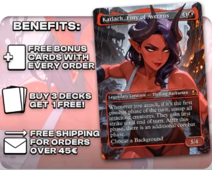Malevola (Dispatch) - Karlach, Fury of Avernus proxy card promotional artwork