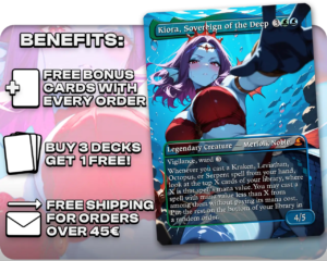 Kiora, Sovereign of the Deep proxy card promotional artwork