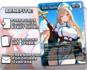 Kyler, Sigardian Emissary proxy card promotional artwork