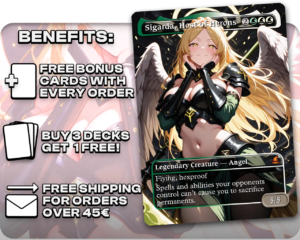 Sigarda, Host of Herons proxy card promotional artwork