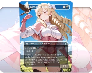 Maribelle (Fire Emblem) - Sun-Blessed Healer custom MTG proxy single card artwork