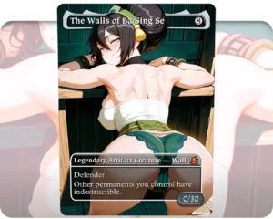 Adult Toph (TLA) - The Walls of Ba Sing Se custom MTG proxy single card artwork
