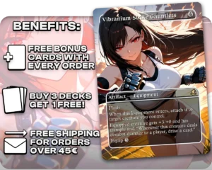Tifa Lockhart (Final Fantasy) - Vibranium Strike Gauntlets proxy card promotional artwork
