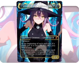 Blair (Soul Eater) - Y'shtola, Night's Blessed custom MTG proxy single card artwork