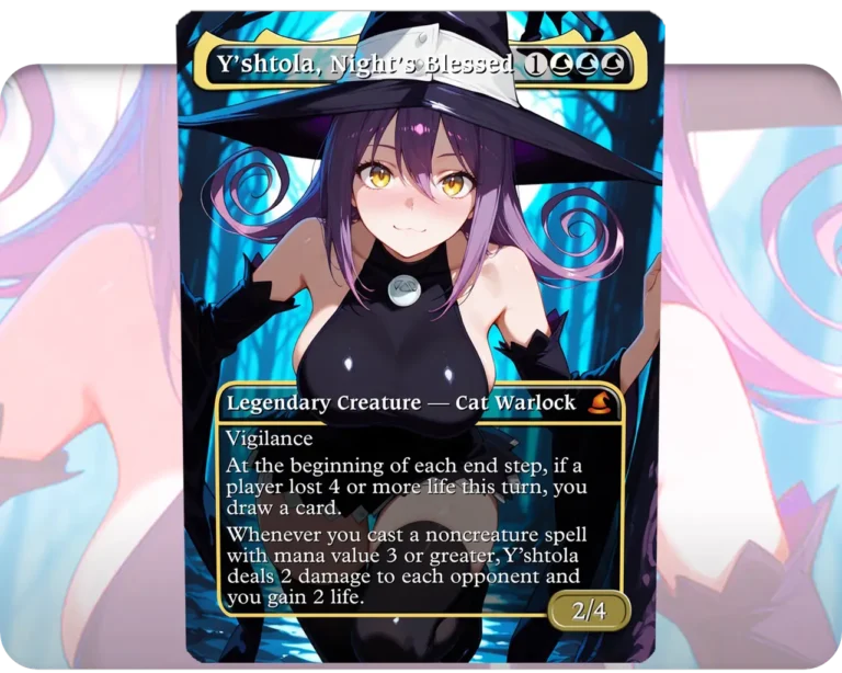 Blair (Soul Eater) - Y'shtola, Night's Blessed custom MTG proxy single card artwork