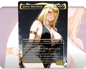 Queen Marika (Elden Ring) - Queen Marchesa custom MTG proxy single card artwork