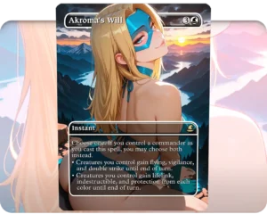 Blonde Blazer (Dispatch) - Akroma's Will custom MTG proxy single card artwork