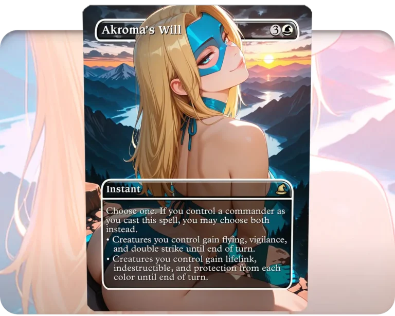 Blonde Blazer (Dispatch) - Akroma's Will custom MTG proxy single card artwork