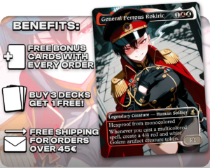 General Ferrous Rokiric (Gothic Military) proxy card promotional artwork