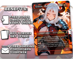 Sethron, Hurloon General proxy card promotional artwork