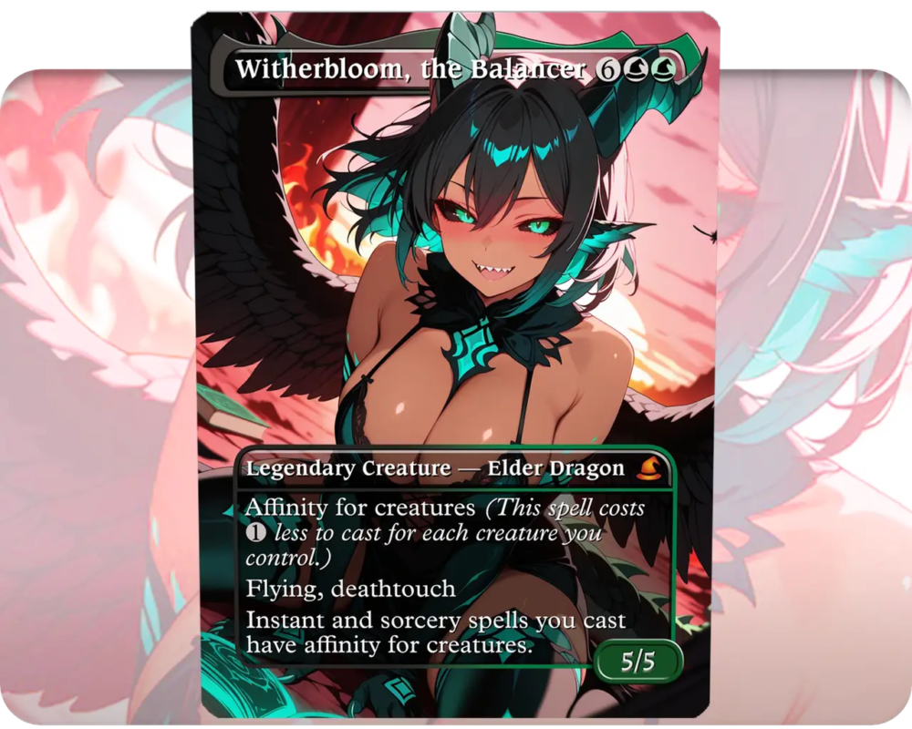 Witherbloom, the Balancer custom MTG proxy single card artwork