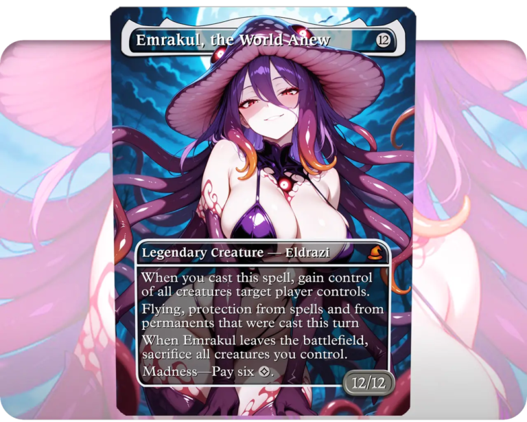 Emrakul, the World Anew custom MTG proxy single card artwork