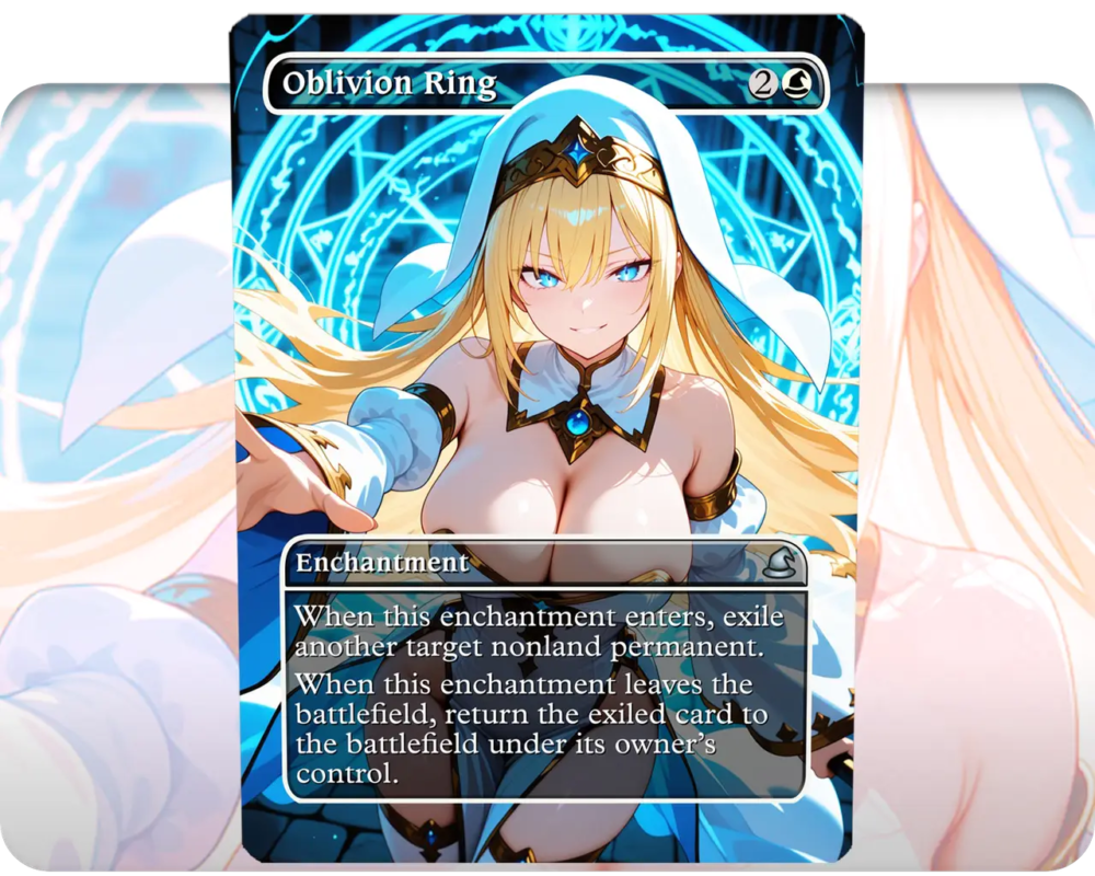 Oblivion Ring custom MTG proxy single card artwork