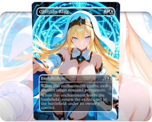 Oblivion Ring custom MTG proxy single card artwork