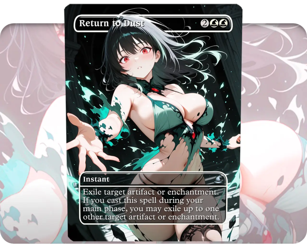 Return to Dust custom MTG proxy single card artwork