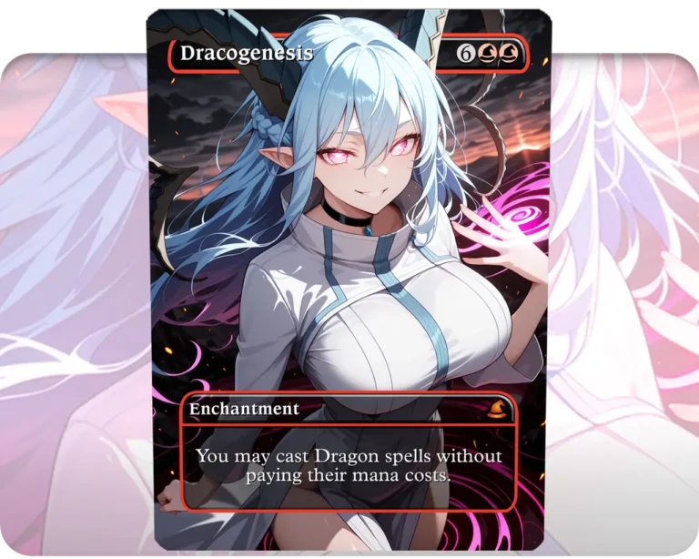 Tiamat (Fate) - Dracogenesis custom MTG proxy single card artwork