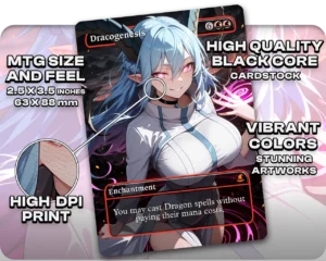 Tiamat (Fate) - Dracogenesis proxy card size and print guide